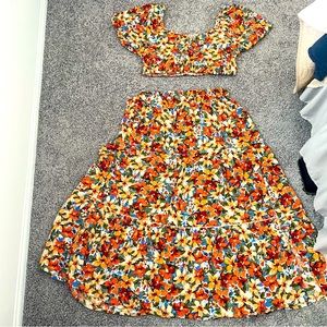 Shein Skirt Set - size 1XL